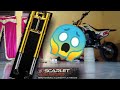 Tutorial pasang USD scarlet full cnc ke motor CRF 150L #scarletracing #scarletmxseries