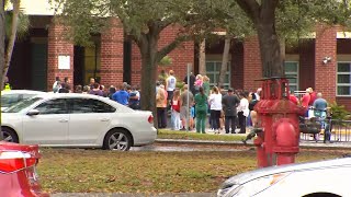 Code red lockdown lifted, student in custody
