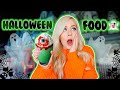 I Only Ate HALLOWEEN Food For 24 HOURS