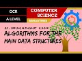 148. OCR A Level (H046-H446) SLR25 - 2.3 Algorithms for the main data structures