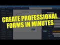Create Professional Forms in Minutes with ZIGAFORM
