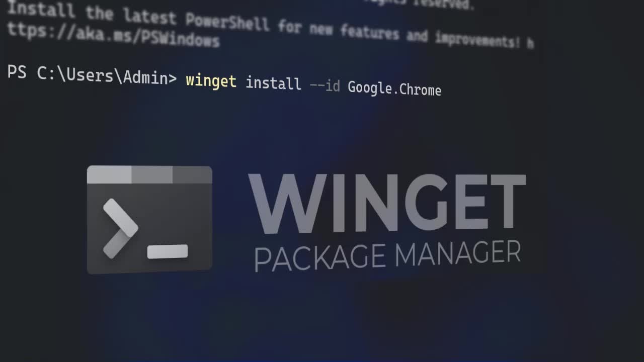Install Applications With A Single Command Winget Youtube