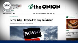 Sandy Hook families back InfoWars sale to satirical site The Onion