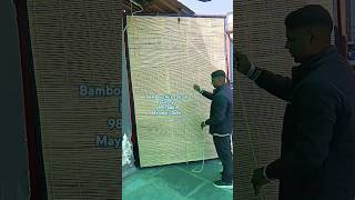 I Built a #Bamboo #Curtain For My Balcony