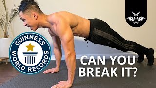 Most Push Ups In 1 Minute World Record (PERFECT FORM)