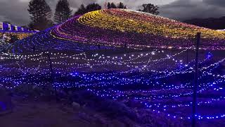 国営まんのう公園イルミネーションウインターファンタジー65万球のLED.星空の散歩は、素敵でした💓