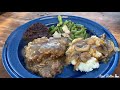 Salisbury Steak Recipe  Hungry Man TV Dinner Remake
