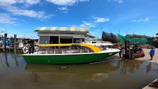 ทดสอบเรือโดยสารพลังงานไฟฟ้ารุ่นใหม่ เตรียมให้บริการในคลองผดุงกรุงเกษม