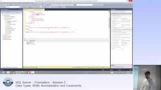 SQL Server Tutorial - Part 2 - Data Types, RDM, Normalization, Primary and foreign keys