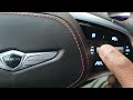 genesis gv70 how to enable digital speedometer in center cluster .