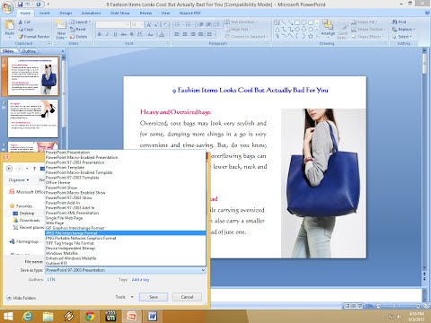 How to Convert Power Point Slide into JPG/Image File (No Software) How to Convert Power Point Slide into JPG/Image File (No Software)