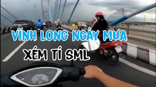 Đi Vĩnh Long mắc mưa xém té SML