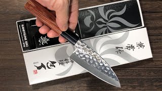 Kanetsune KC-950 DSR-1K6 Stainless Hammered Mini Deba 105mm