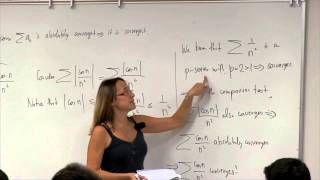 Math 2B. Calculus. Lecture 23. The Comparison Test/ Alternating Series Test, Part II.