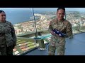 us army re enlistment ceremony atop a landmark a scene on seattle s skyline you ve never seen