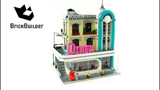 Lego Creator 10260 Downtown Diner - Lego Speed Build
