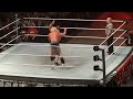 WWE John Cena & Vickie Guerrero funny moment live in Cardiff Wales UK 2013
