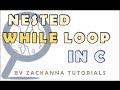 31. Nested While Loop: Make a Table in C
