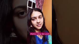 Mohe rang do Laal cover by Darini Hariharan | Shreya Ghoshal | Bajirao Mastani