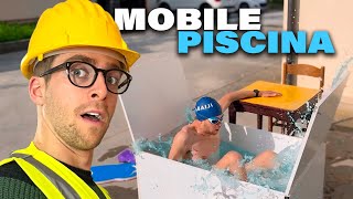 HO TRASFORMATO UN ARMADIO IN UNA PISCINA MOBILE