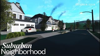 Bloxburg | Suburban Neighborhood