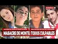 Masacre de Monte: todos los policías fueron declarados culpables