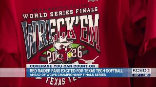 Texas Tech fans prepare to cheer on Red Raiders in Championship Series