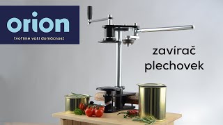 Mechanický zavírač konzerv