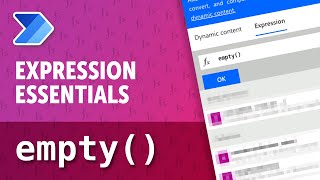 Check for Empty Values with empty() in Power Automate