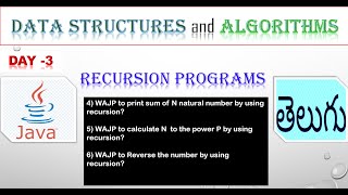 DSA Recursion Programs [ Day-3 ] #datastructures #algorithm #recursion #bsktrending