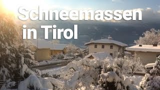 Schneemassen in Tirol