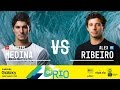 Gabriel Medina vs. Alex Ribeiro - Oi Rio Pro 2016