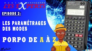 #02 - Les paramétrages des modes sur PORPO - Tutoriel Apprends PORPO de A à Z