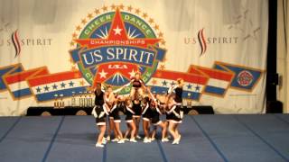 Marlborough High School - US Spirit Cheerleading at Universal, Florida.