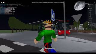 Roblox. Stockholm. Walking From Bus Stop Gesallvägen To Hallonbergen Subway Station!