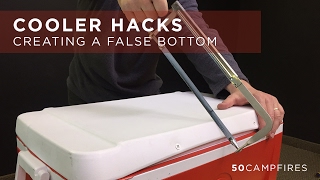 Cooler Hacks : How To Build A False Bottom