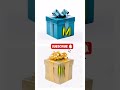 HALA VS HARAM GIFT BOX 🎁😨 FOR YOU GIFTS 😍😳 #shorts #islamic #ytshorts #short