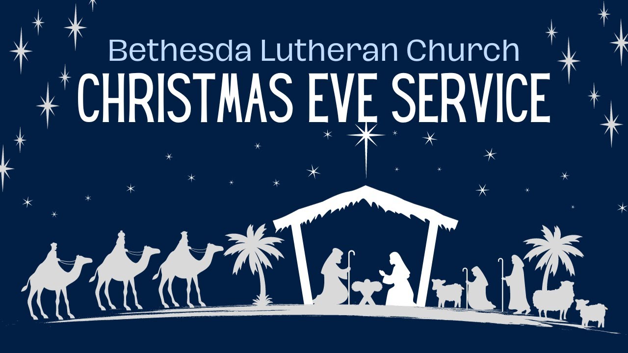 Bethesda Lutheran Murdock, MN Christmas Eve Service - YouTube