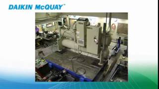 daikin McQuay Magnitude magnetic bearing chiller seismic certification test