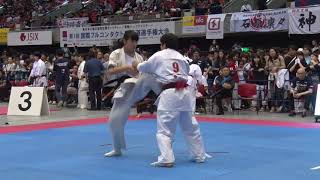 【JFKO】第1回国際フルコンタクト空手道選手権大会　女子軽量級　準々決勝