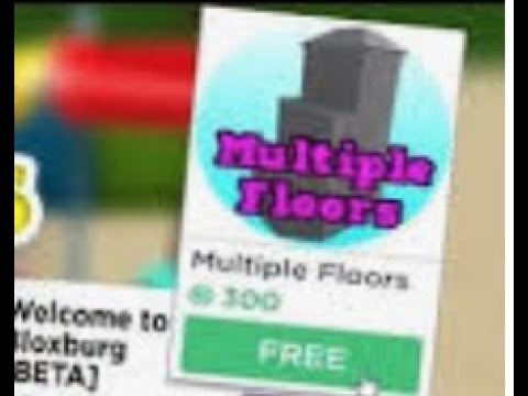 How To Get Multiple Floors In Bloxburg For FREE!!! (100% Real) - YouTube