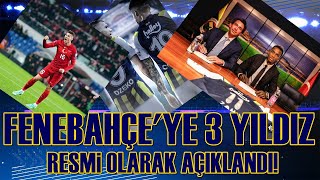 SONDAKİKA Fenerbahçe'den 3 Yıldız Transferi! Resmi Olarak Açıklandı! İşte Detaylar...