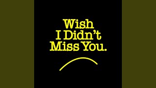 Wish I Didn't Miss You (Extended Mix)