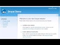 drupal how to configure your site