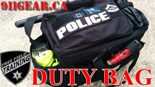 POLICE DUTY BAG/Vehicle Organizer Review