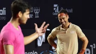 Quando Fognini si Prese GIOCO di Carlos Alcaraz. Tre smorzate di fila!