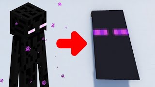 How to make an ENDERMAN banner in Minecraft!