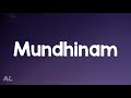 Vaaranam Aayiram - Mundhinam (Lyrics) | Tamil