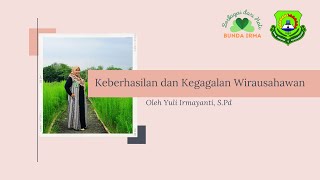 Keberhasilan dan Kegagalan Wirausahawan