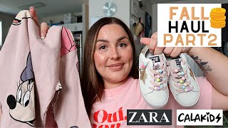 Toddler Girls Clothing | Fall Haul part 2 | 2022 | ZARA & CALAKIDZ